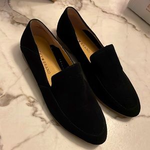 Lucky Brand Brogan black loafers flats